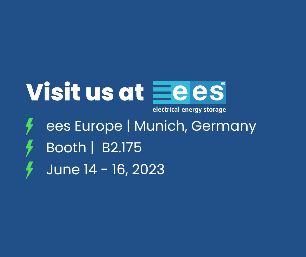 We are at ees Europe 2023 in Munich, Germany