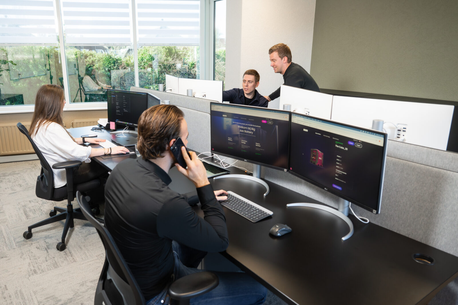 Developers verbeteren de software